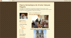 Desktop Screenshot of genealogiavazquez.blogspot.com