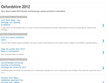 Tablet Screenshot of oxfordshire2012.blogspot.com