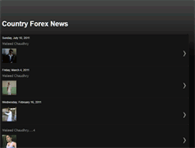 Tablet Screenshot of countryforexnews.blogspot.com