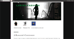 Desktop Screenshot of larisafashion.blogspot.com