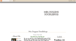 Desktop Screenshot of dugginsdoodlebugs.blogspot.com