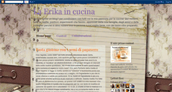 Desktop Screenshot of laerikaincucina.blogspot.com