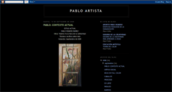 Desktop Screenshot of pabloromeroartista.blogspot.com