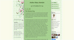 Desktop Screenshot of maryverdick.blogspot.com