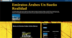 Desktop Screenshot of emiratosarabes.blogspot.com