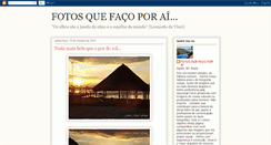 Desktop Screenshot of fotosquefacoporai.blogspot.com