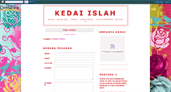 Desktop Screenshot of kedaiislah.blogspot.com