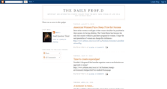 Desktop Screenshot of dailyprofd.blogspot.com