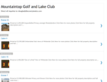 Tablet Screenshot of mountaintopgolfandlakeclub.blogspot.com