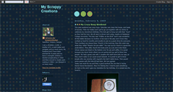 Desktop Screenshot of myscrappycreations.blogspot.com