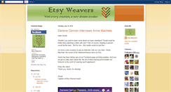 Desktop Screenshot of etsyweavers.blogspot.com