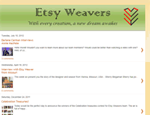 Tablet Screenshot of etsyweavers.blogspot.com
