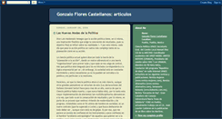 Desktop Screenshot of gonzaloflorescastellanos.blogspot.com