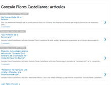 Tablet Screenshot of gonzaloflorescastellanos.blogspot.com