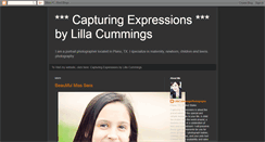 Desktop Screenshot of capturingexpressions.blogspot.com