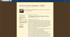 Desktop Screenshot of ancientkorea.blogspot.com