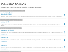 Tablet Screenshot of jornalismodenuncia.blogspot.com