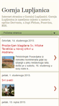 Mobile Screenshot of gornja-lupljanica.blogspot.com