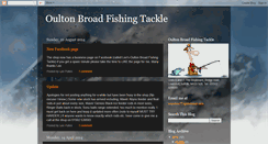 Desktop Screenshot of oultonbroadfishingtackle.blogspot.com