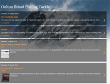 Tablet Screenshot of oultonbroadfishingtackle.blogspot.com