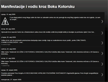 Tablet Screenshot of manifestacijebokakotorska.blogspot.com