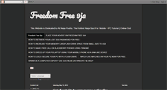 Desktop Screenshot of freedomfree9ja.blogspot.com