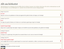 Tablet Screenshot of alltomkorkortet.blogspot.com