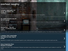 Tablet Screenshot of overheat-naughty.blogspot.com