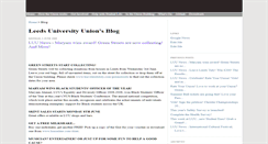 Desktop Screenshot of leedsuniversityunionblog.blogspot.com