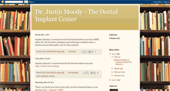 Desktop Screenshot of drjustinmoodydentalimplant.blogspot.com
