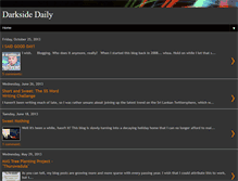 Tablet Screenshot of darksidedaily.blogspot.com