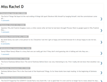 Tablet Screenshot of missracheld.blogspot.com