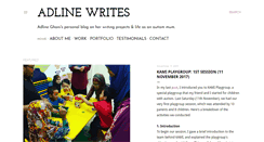 Desktop Screenshot of adlinewrites.blogspot.com