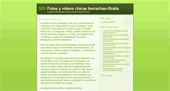 Desktop Screenshot of chicas-borrachas-blog.blogspot.com