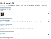 Tablet Screenshot of hectichousehold.blogspot.com