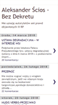 Mobile Screenshot of bezdekretu.blogspot.com