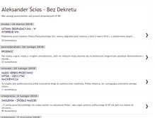 Tablet Screenshot of bezdekretu.blogspot.com