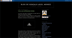 Desktop Screenshot of gonzalo-ariel.blogspot.com