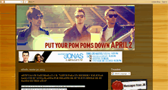 Desktop Screenshot of jonasbrothersbolivia.blogspot.com