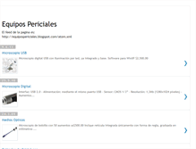 Tablet Screenshot of equipospericiales.blogspot.com