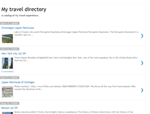 Tablet Screenshot of mytraveldirectory.blogspot.com