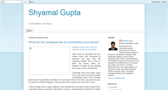 Desktop Screenshot of blog-shyamalgupta.blogspot.com