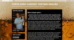 Desktop Screenshot of cervejeirocaseirotarcisiovascao.blogspot.com