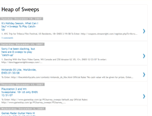 Tablet Screenshot of heapofsweeps.blogspot.com