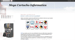 Desktop Screenshot of megacartucho.blogspot.com
