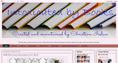 Desktop Screenshot of intoxicatedbybooks.blogspot.com