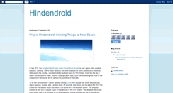 Desktop Screenshot of hindendroid.blogspot.com