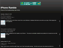 Tablet Screenshot of i-ramble.blogspot.com