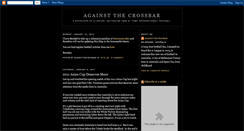 Desktop Screenshot of againstthecrossbar.blogspot.com