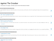 Tablet Screenshot of againstthecrossbar.blogspot.com